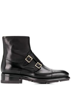 Santoni высокие монки