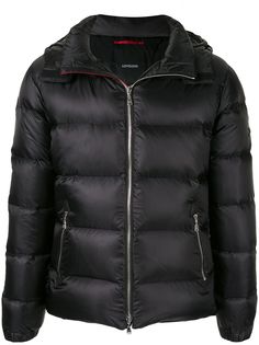 Loveless detachable hooded padded jacket