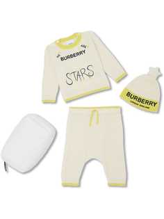 Burberry Kids подарочный набор для новорожденного из трех предметов