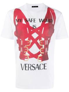 Versace футболка Safe Word