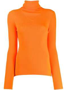 MSGM трикотажный топ в рубчик