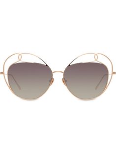 Linda Farrow солнцезащитные очки Harlequin C3