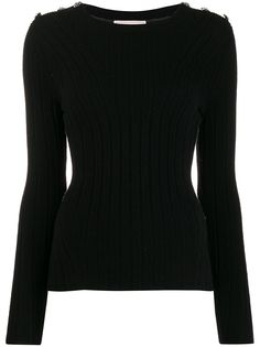 Alexander McQueen трикотажный джемпер кроя слим