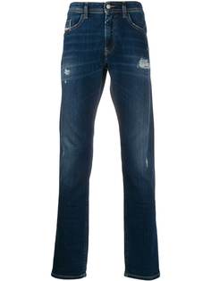 Diesel джинсы кроя слим с эффектом потертости
