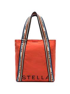 Stella McCartney дутая сумка-тоут с логотипом