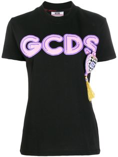 Gcds декорированная футболка с кисточками