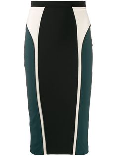 Elisabetta Franchi юбка-карандаш в стиле колор-блок