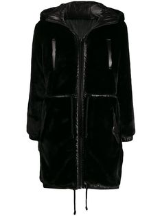 Michael Michael Kors двустороннее пальто с капюшоном