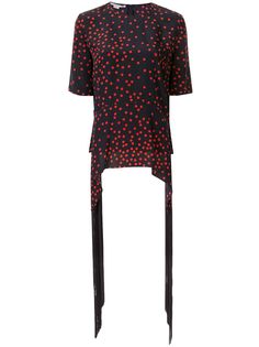 Stella McCartney блузка Milton в горох