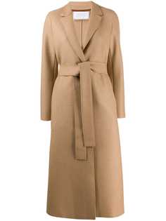 Harris Wharf London однобортное пальто с поясом