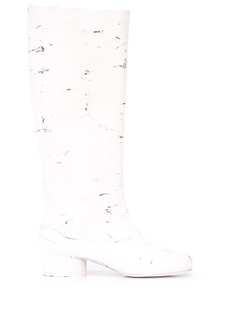 Maison Margiela сапоги с эффектом потертости
