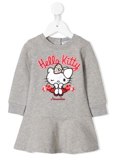 Monnalisa Hello Kitty embroidered dress