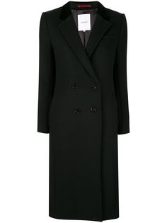 Loveless double breasted fitted coat
