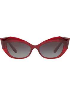 Dolce & Gabbana Eyewear затемненные солнцезащитные очки в оправе "кошачий глаз"