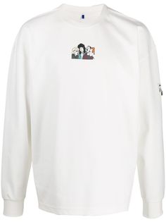 Ader Error oversized cartoon-print sweatshirt
