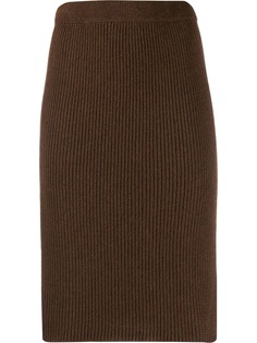 Federica Tosi ribbed knit pencil skirt