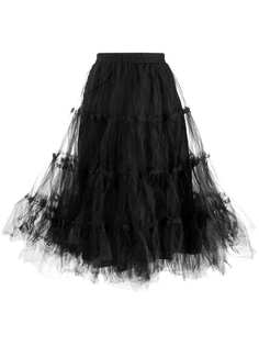Rundholz Black Label сетчатая ярусная юбка