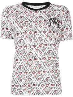 JW Anderson floral print logo T-shirt