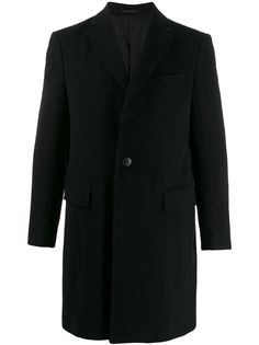 Z Zegna textured single-breasted coat