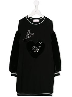 Miss Blumarine платье с кристаллами