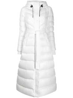 Mackage long belted puffer jacket