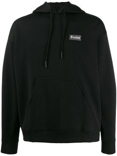 Études logo print hoodie