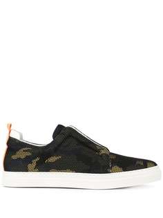 Pierre Hardy camouflage slider sneakers