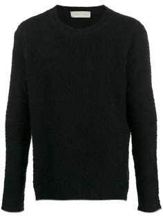 Paura textured relaxed-fit jumper