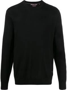 Michael Kors Collection fine knit crew neck sweater