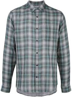 Vince plaid long-sleeve shirt