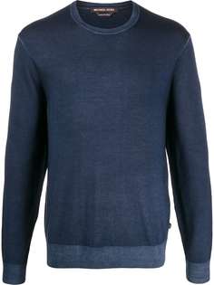 Michael Kors Collection fine knit crew neck sweater