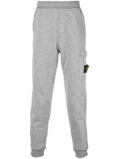 Stone Island logo track trousers