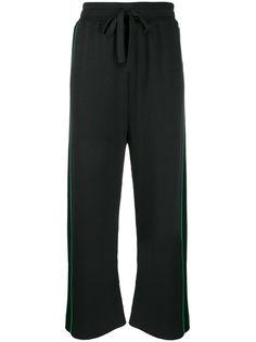 Ys side-stripe track pants Y`s
