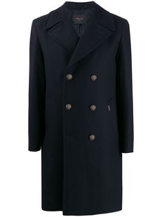 Paltò Achille double-breasted coat