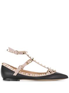 Valentino балетки Valentino Garavani Rockstud