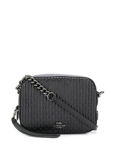 Coach стеганая каркасная сумка