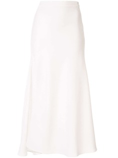 Ellery юбка с завышенной талией и разрезом