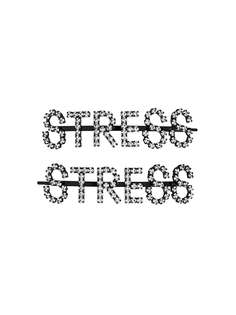 Ashley Williams Stress hair clips