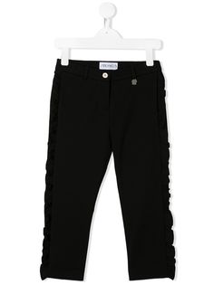 Simonetta ruffled trim trousers