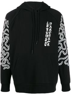 Études Anthem chain print hoodie
