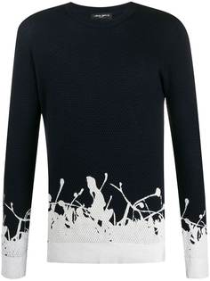 Frankie Morello slim-fit crew neck jumper