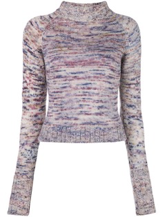 The Elder Statesman long-sleeve fitted sweater
