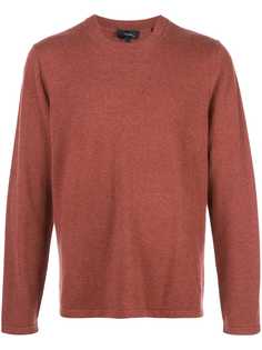 Vince long-sleeve fitted sweater