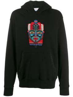 Just Don beaded mask hoodie