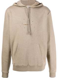 Saint Laurent star print hoodie