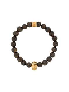 Northskull браслет Bronzite из бусин