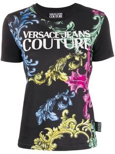Versace Jeans Couture футболка с принтом Baroque