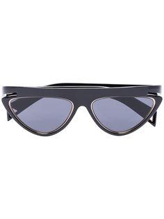 Fendi Eyewear солнцезащитные очки с прямым верхом