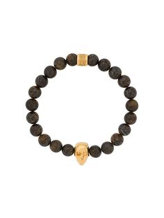 Northskull браслет Bronzite из бусин