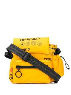 Off-White сумка-мессенджер с логотипом